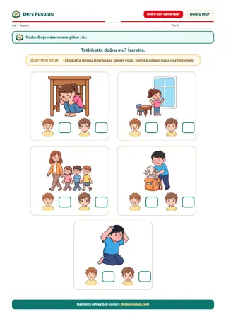 Tatbikatta Doğru mu? yaprağı önizlemesi