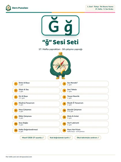 “ğ” Sesi Seti önizlemesi