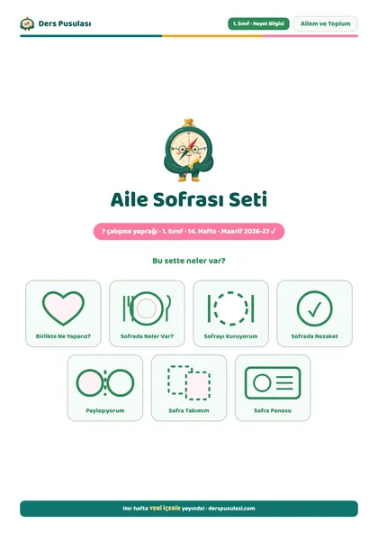 Aile Sofrası Seti önizlemesi
