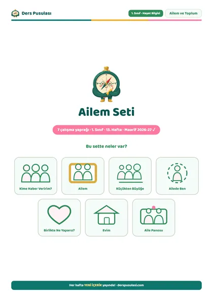 Ailem Seti önizlemesi