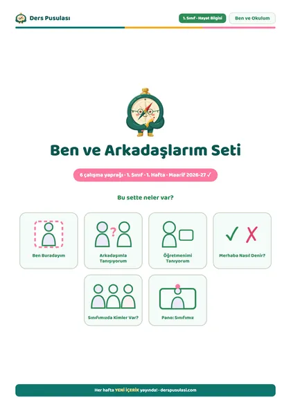 Ben ve Arkadaşlarım Seti kapağı