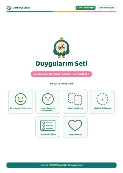 Duygularım Seti önizlemesi
