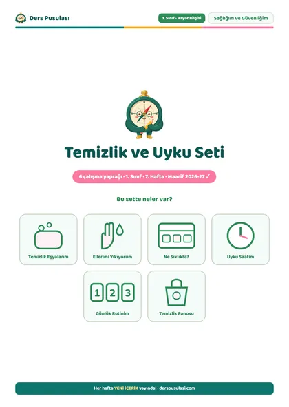 Temizlik ve Uyku Seti önizlemesi