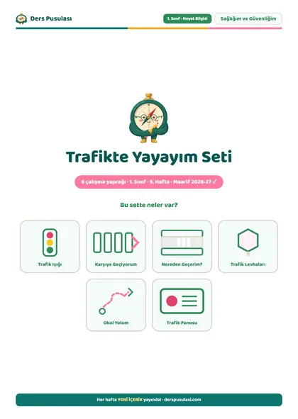 Trafikte Yayayım Seti önizlemesi
