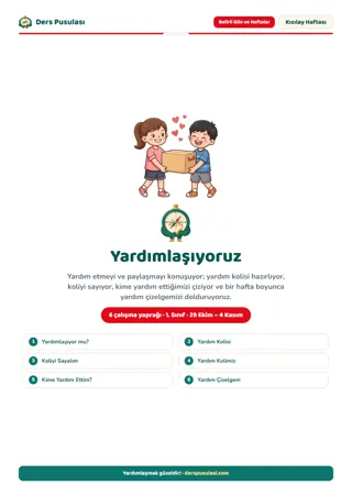 Kızılay Haftası Seti önizlemesi