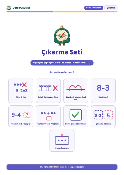 Çıkarma Seti önizlemesi