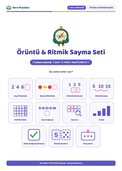 Örüntü & Ritmik Sayma Seti önizlemesi