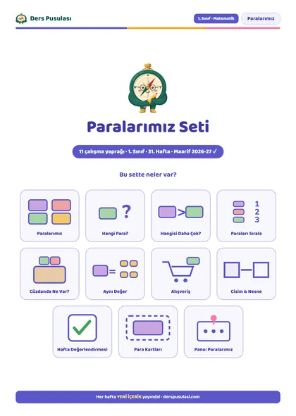 Paralarımız Seti önizlemesi