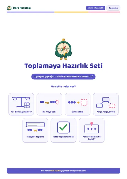 Toplamaya Hazırlık Seti önizlemesi