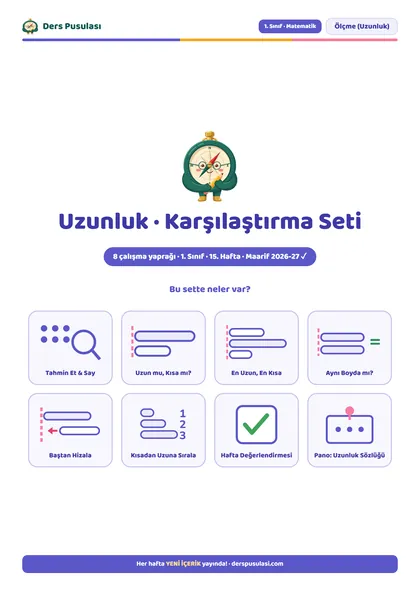 Uzunluk · Karşılaştırma Seti önizlemesi