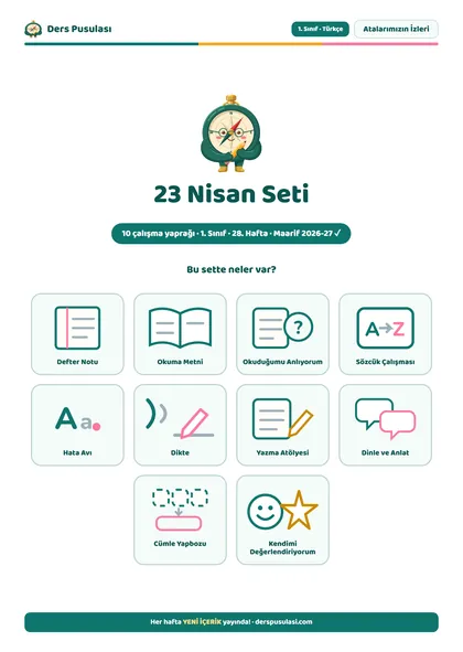 23 Nisan Seti önizlemesi