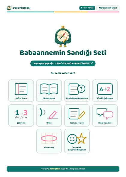 Babaannemin Sandığı Seti önizlemesi