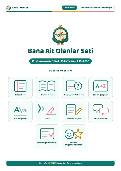 Bana Ait Olanlar Seti önizlemesi