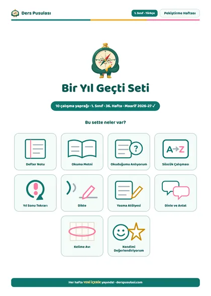 Bir Yıl Geçti Seti önizlemesi