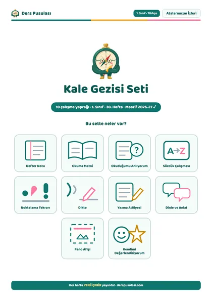 Kale Gezisi Seti önizlemesi