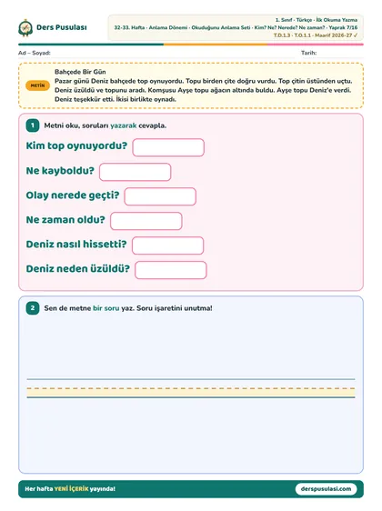 Kim? Ne? Nerede? Ne zaman? yaprağı önizlemesi