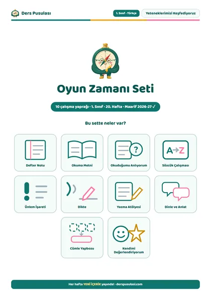 Oyun Zamanı Seti önizlemesi