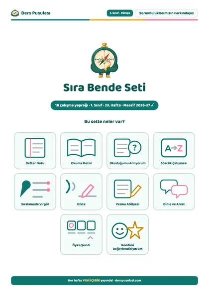 Sıra Bende Seti önizlemesi