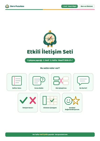 Etkili İletişim Seti önizlemesi