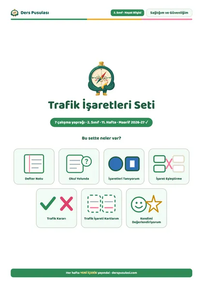 Trafik İşaretleri Seti önizlemesi