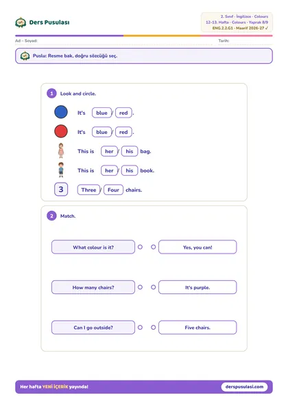 Language yaprağı önizlemesi