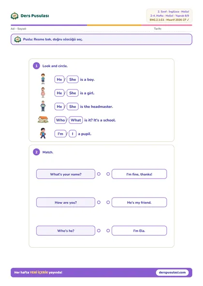 Language yaprağı önizlemesi