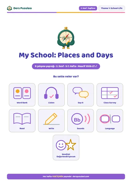 My School: Places and Days önizlemesi