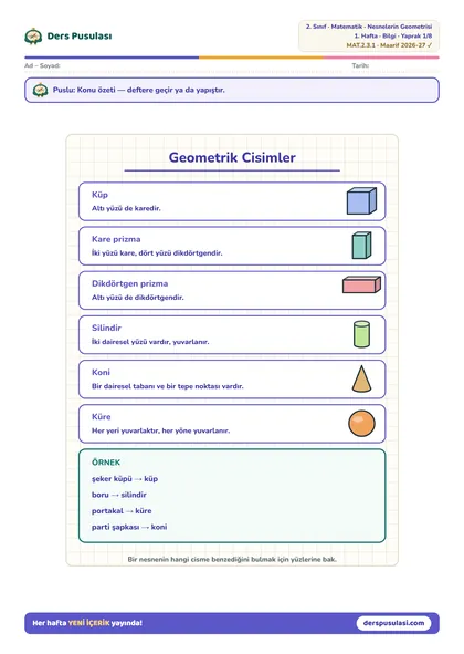 Defter Notu yaprağı önizlemesi