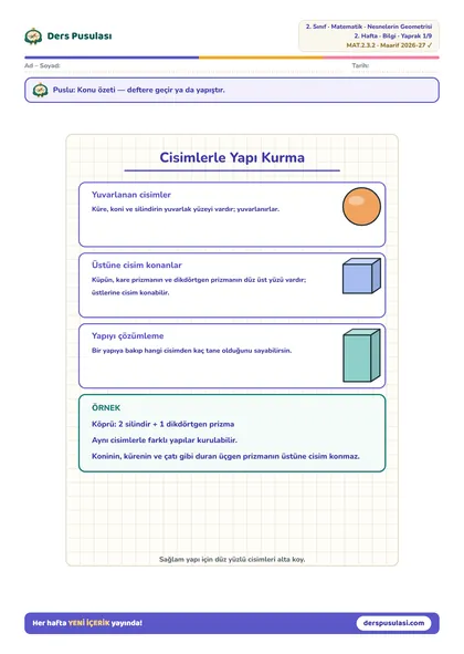 Defter Notu yaprağı önizlemesi