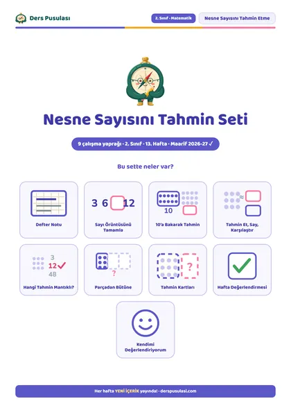 Nesne Sayısını Tahmin Seti önizlemesi