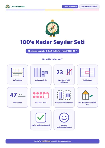 100'e Kadar Sayılar Seti önizlemesi