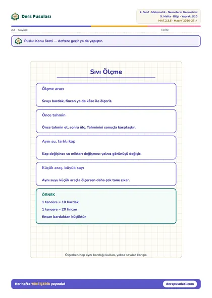 Defter Notu yaprağı önizlemesi