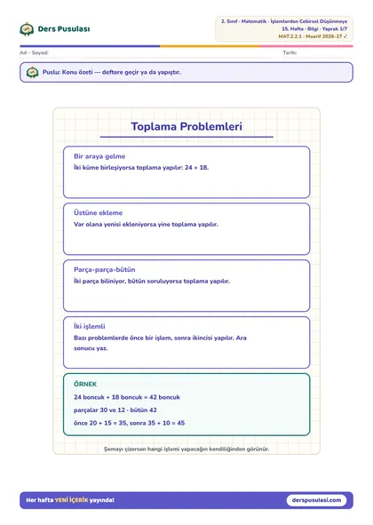 Defter Notu yaprağı önizlemesi