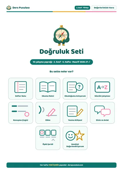 Doğruluk Seti önizlemesi