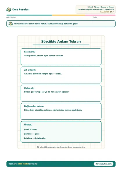 Defter Notu yaprağı önizlemesi