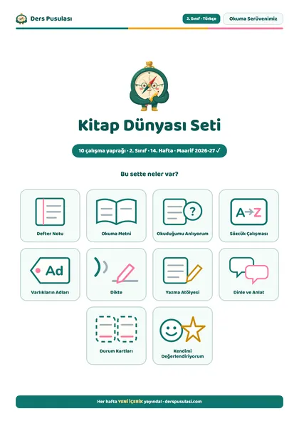 Kitap Dünyası Seti önizlemesi