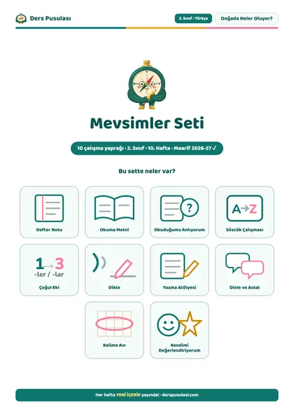 Mevsimler Seti önizlemesi