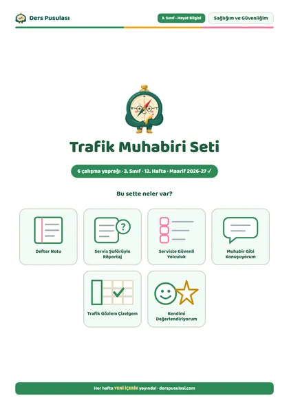 Trafik Muhabiri Seti önizlemesi