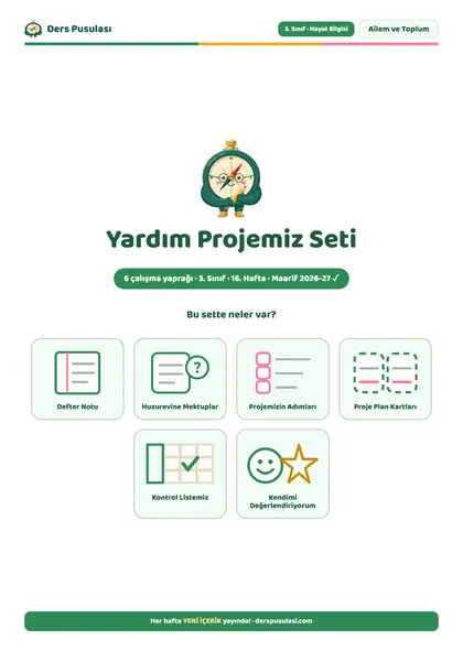 Yardım Projemiz Seti önizlemesi