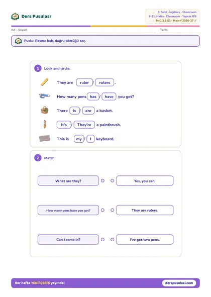 Language yaprağı önizlemesi