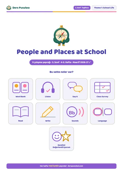 People and Places at School önizlemesi