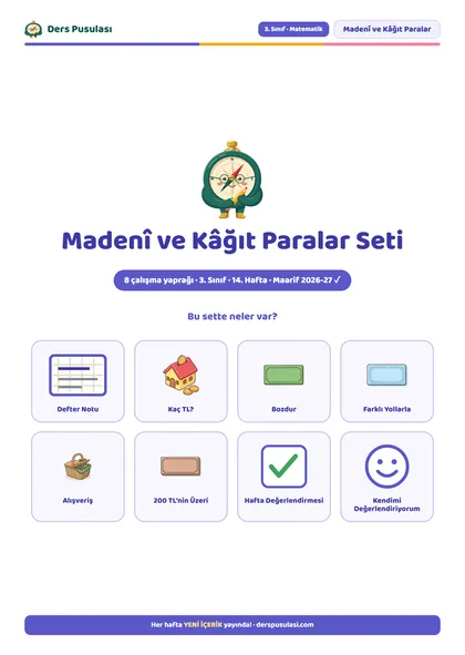 Madenî ve Kâğıt Paralar Seti önizlemesi