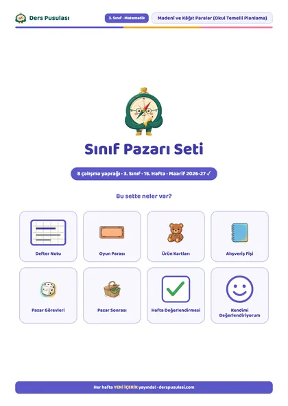 Sınıf Pazarı Seti önizlemesi