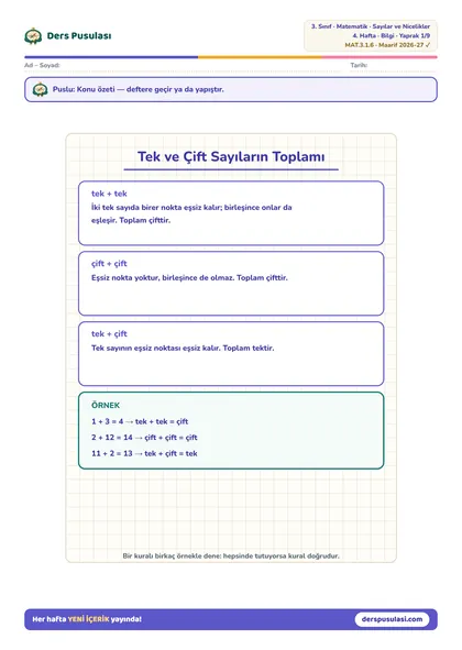 Defter Notu yaprağı önizlemesi
