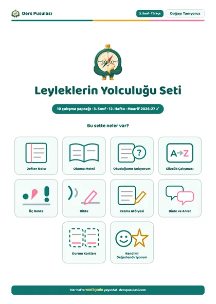 Leyleklerin Yolculuğu Seti önizlemesi