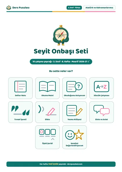 Seyit Onbaşı Seti önizlemesi