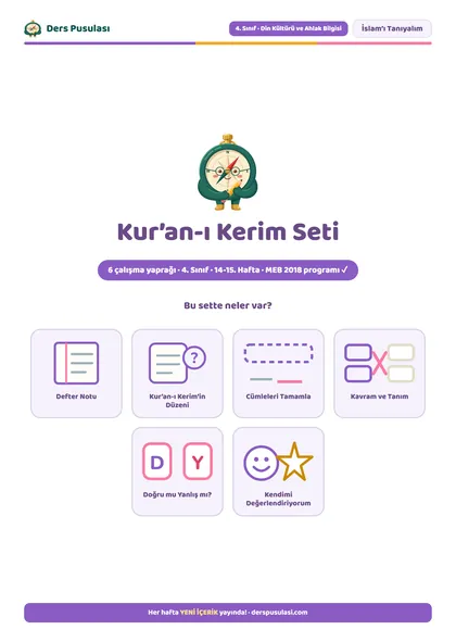 Kur’an-ı Kerim Seti önizlemesi
