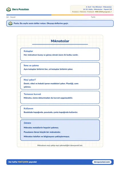 Defter Notu yaprağı önizlemesi
