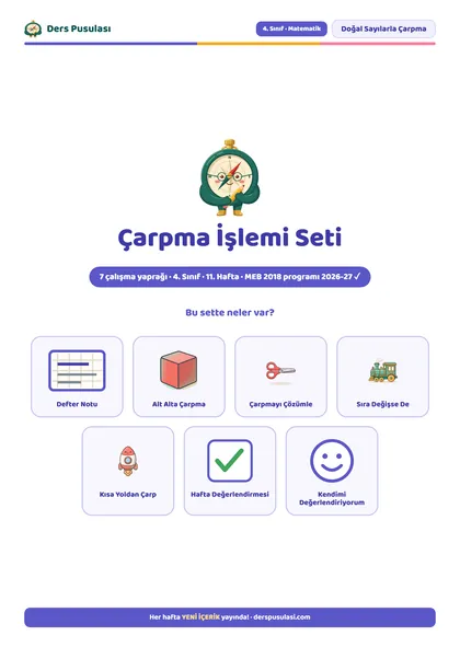 Çarpma İşlemi Seti önizlemesi