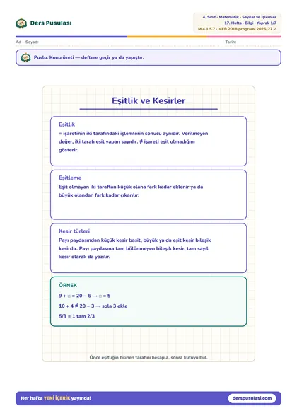Defter Notu yaprağı önizlemesi